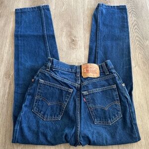Vintage Levi's 80’s 70’s High Waisted Straight Leg Jeans